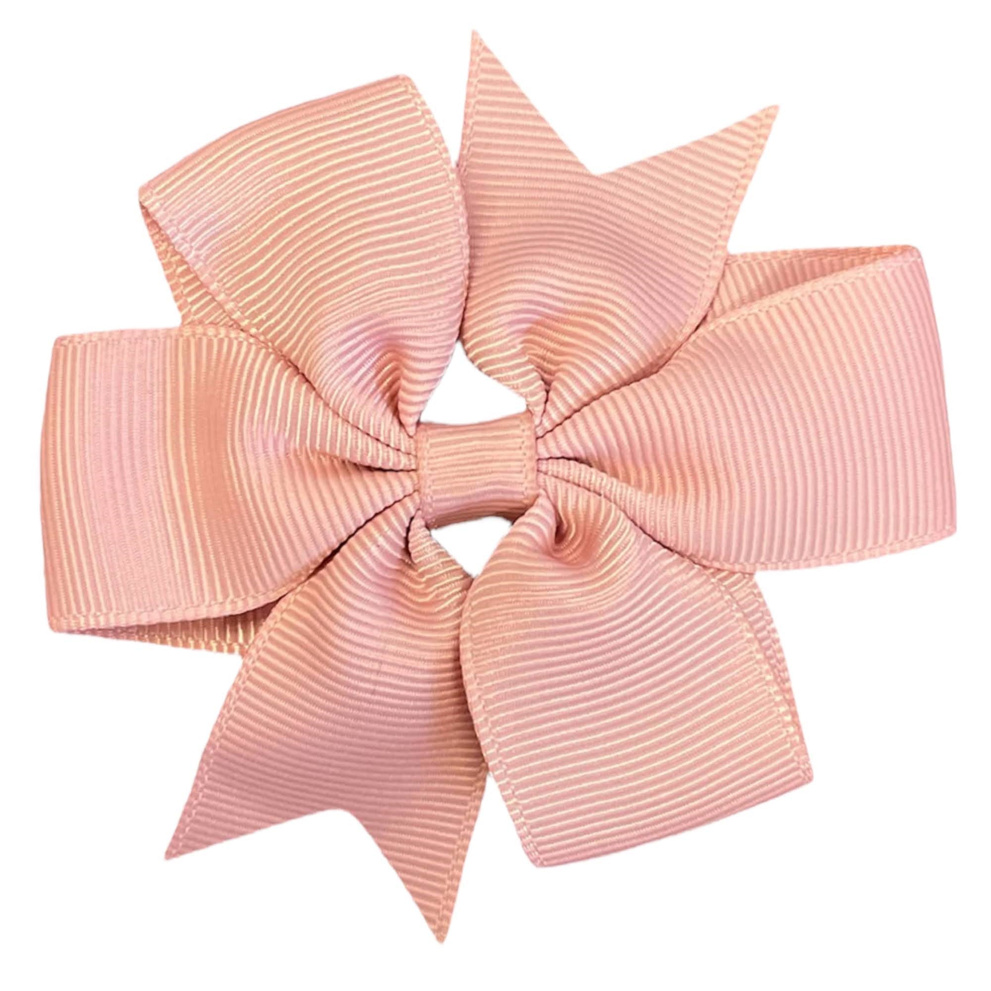Colourful Hair Bows Clips Slides 3" Pinwheel Handmade School Crocodile Clip - Singles