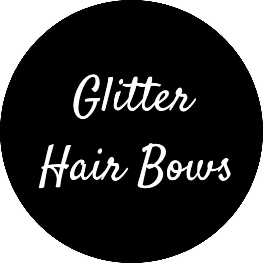 Glitter Hair Bows