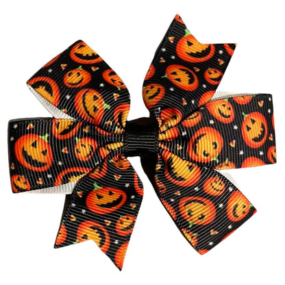 Halloween Hair Bows Clips Accessories