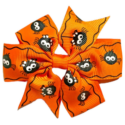 Halloween Hair Bows Clips Accessories