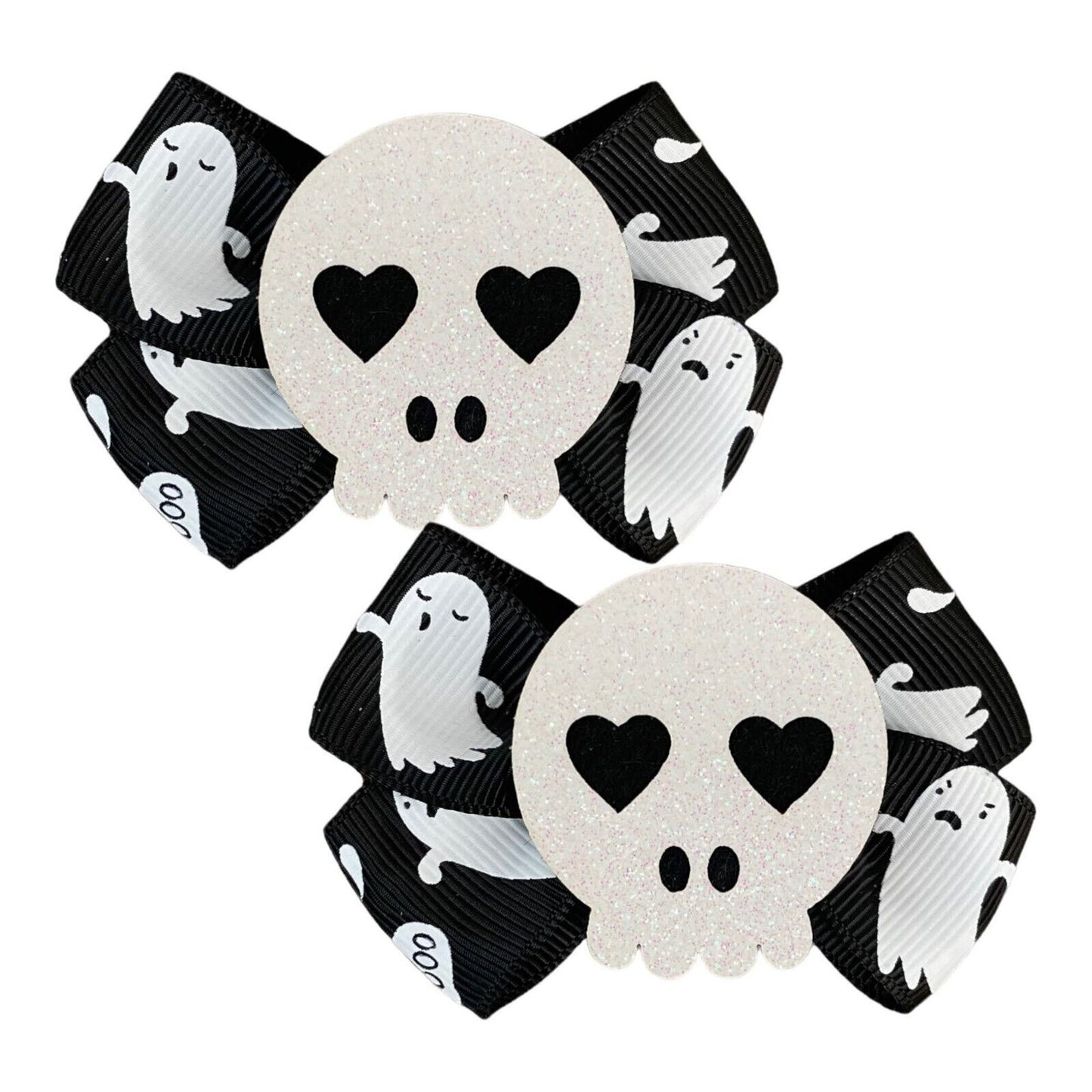 Halloween Hair Bows Clips Accessories