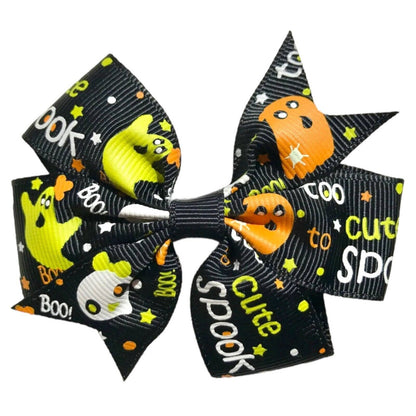 Halloween Hair Bows Clips Accessories