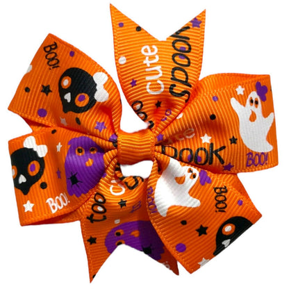 Halloween Hair Bows Clips Accessories