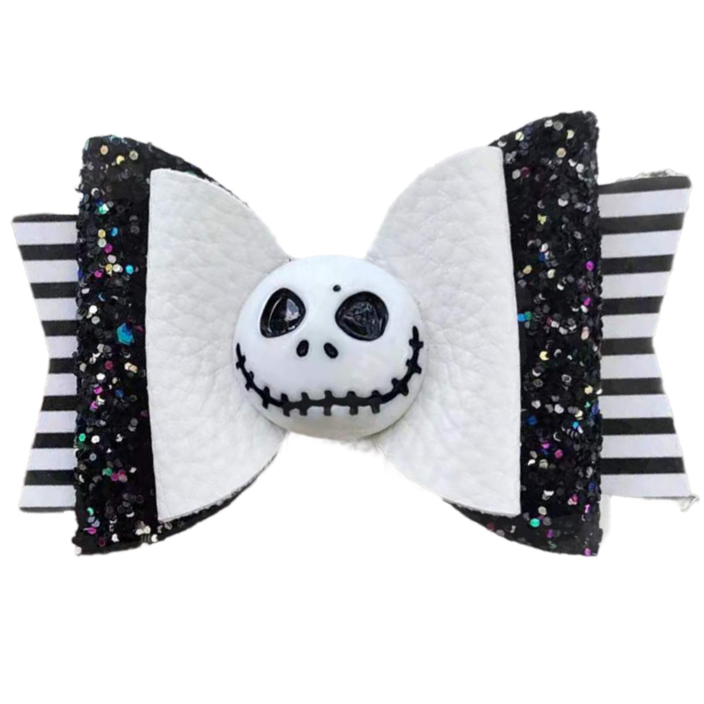 Halloween Hair Bows Clips Accessory - 3.5" Inch