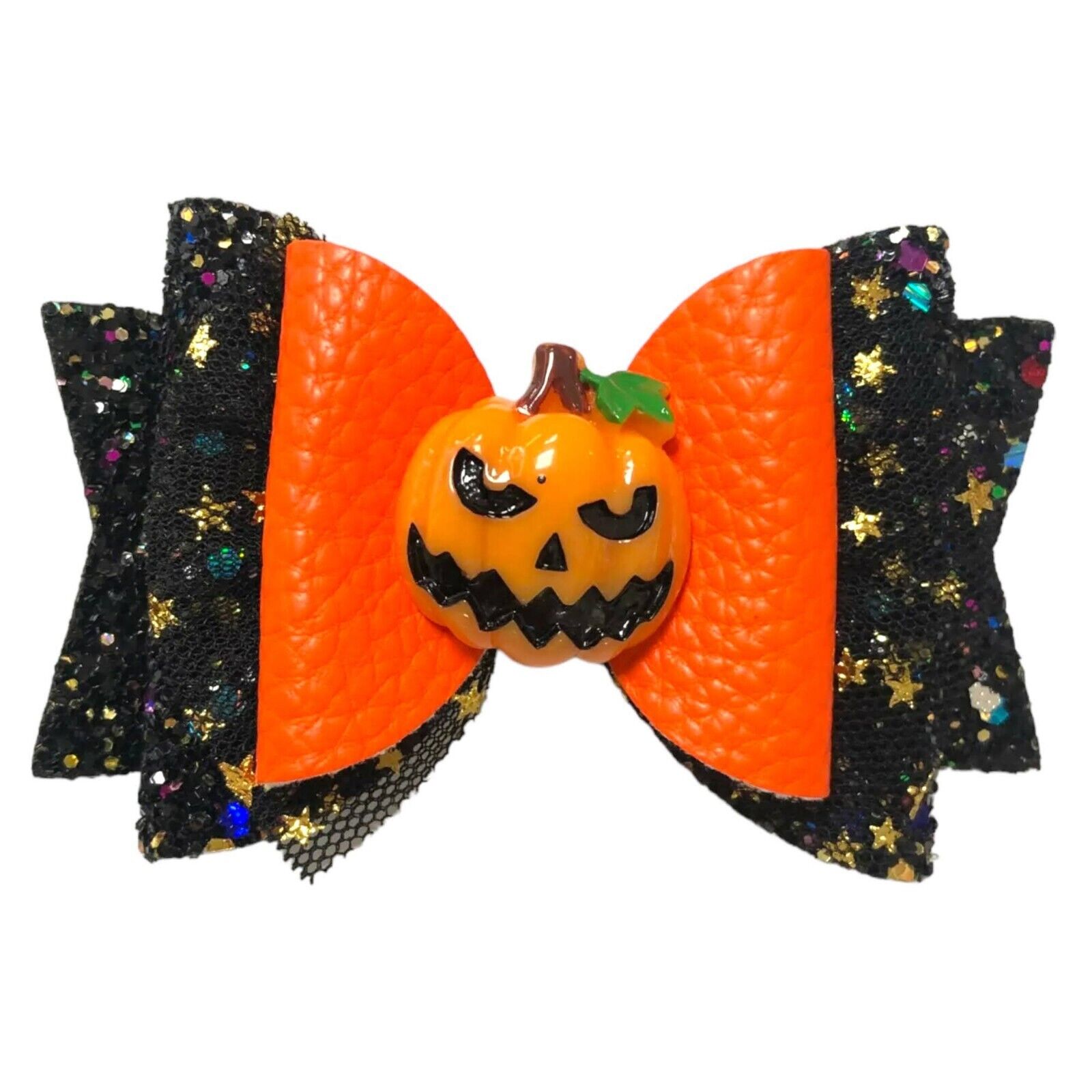 Halloween Hair Bows Clips Accessory - 3.5