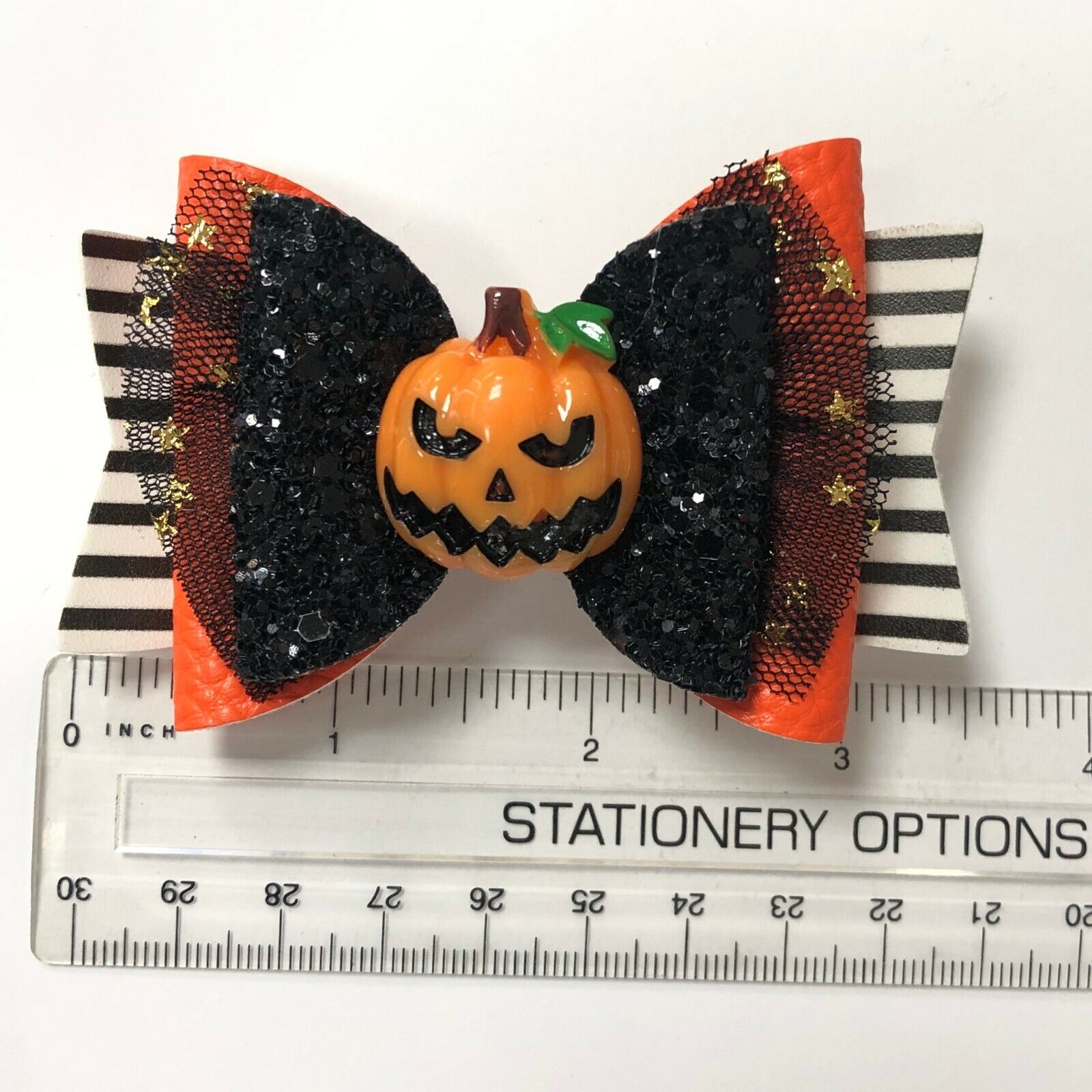 Halloween Hair Bows Clips Accessory - 3.5