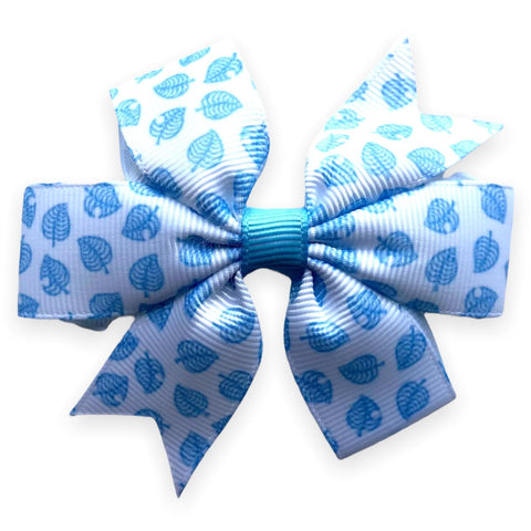 Animal Crossing Game Hair Bows Clips Slides 3" Bows