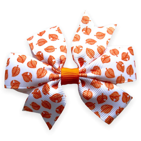 Animal Crossing Game Hair Bows Clips Slides 3" Bows