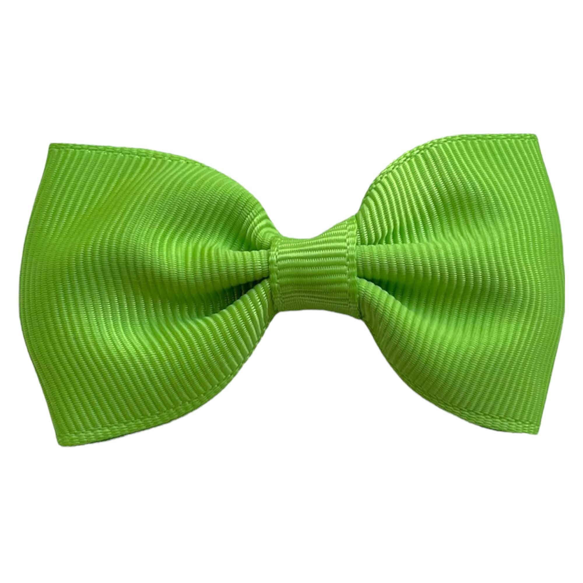 Colourful Hair Bows Clips Grips Straight 2.7