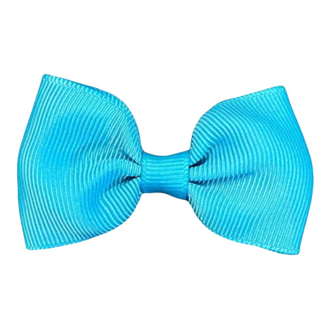 Colourful Hair Bows Clips Grips Straight 2.7" - Singles
