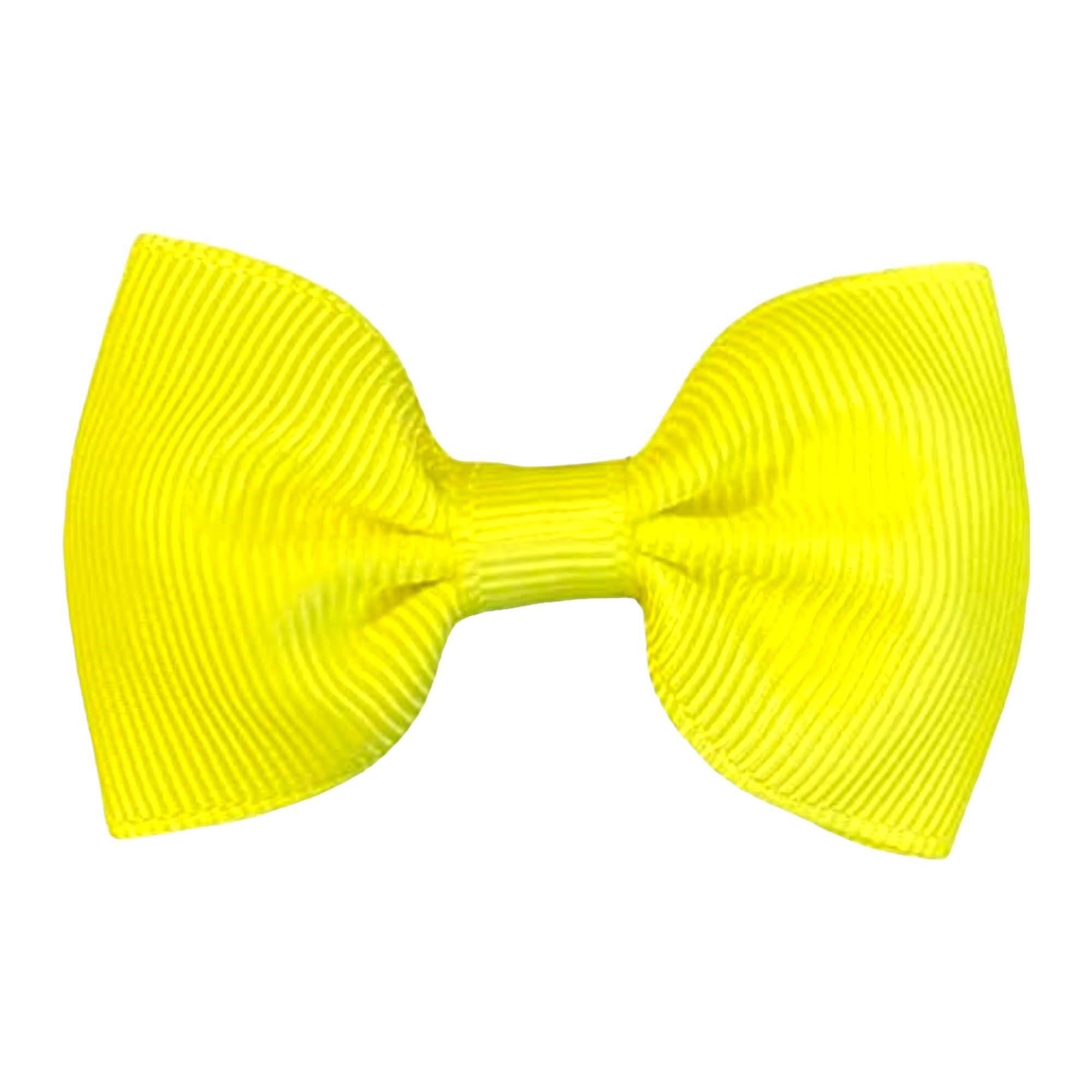 Colourful Hair Bows Clips Grips Straight 2.7