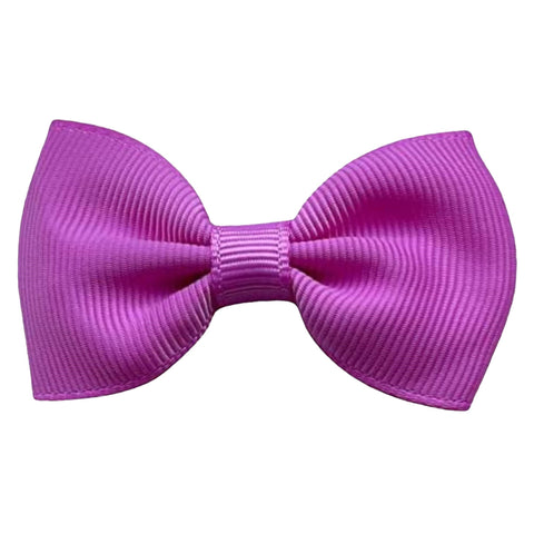 Colourful Hair Bows Clips Grips Straight 2.7" - Singles