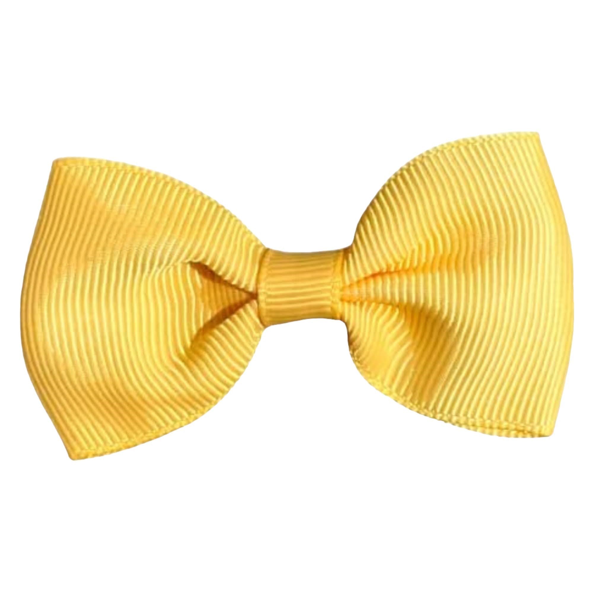 Colourful Hair Bows Clips Grips Straight 2.7