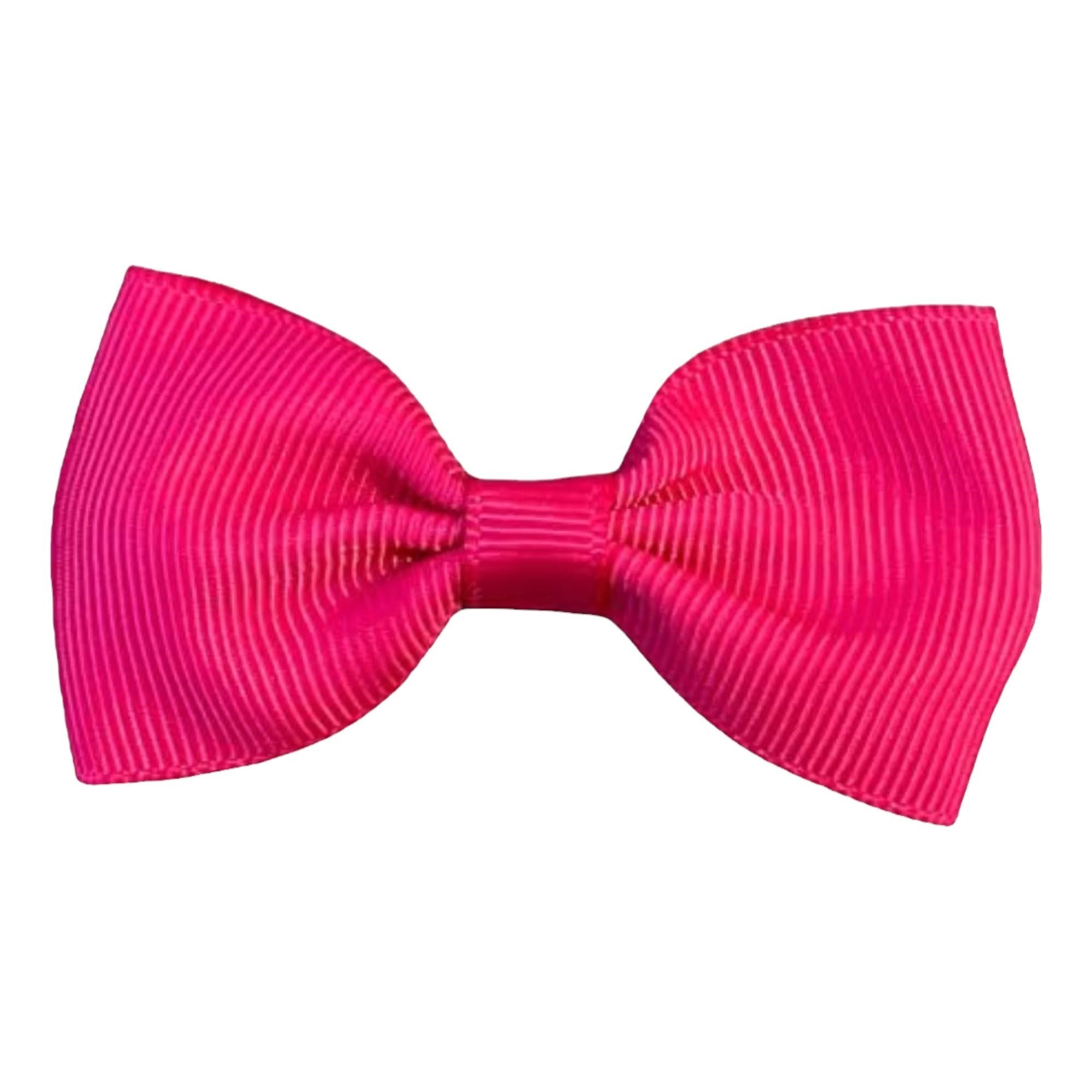 Colourful Hair Bows Clips Grips Straight 2.7