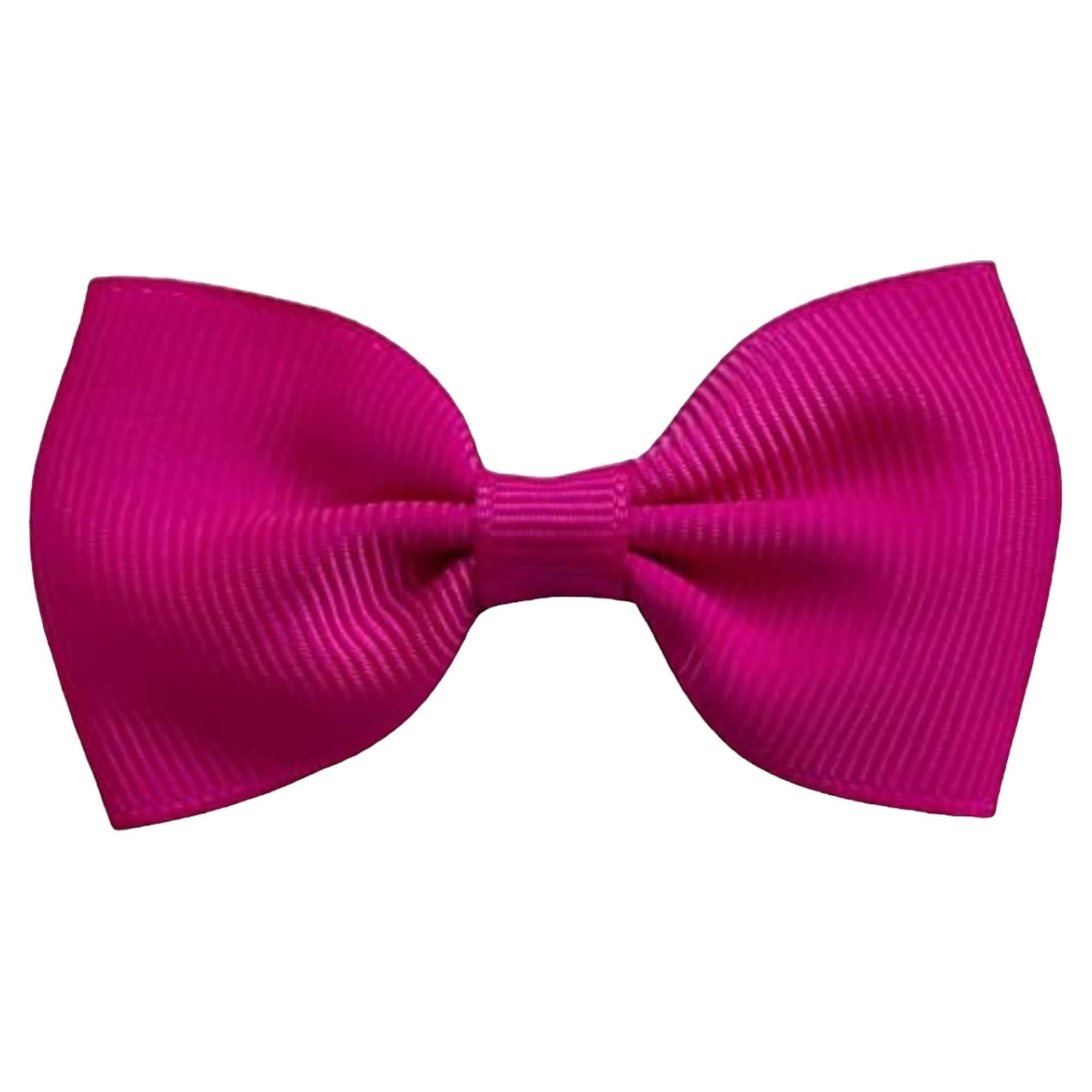 Colourful Hair Bows Clips Grips Straight 2.7