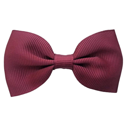 Colourful Hair Bows Clips Grips Straight 2.7" - Singles