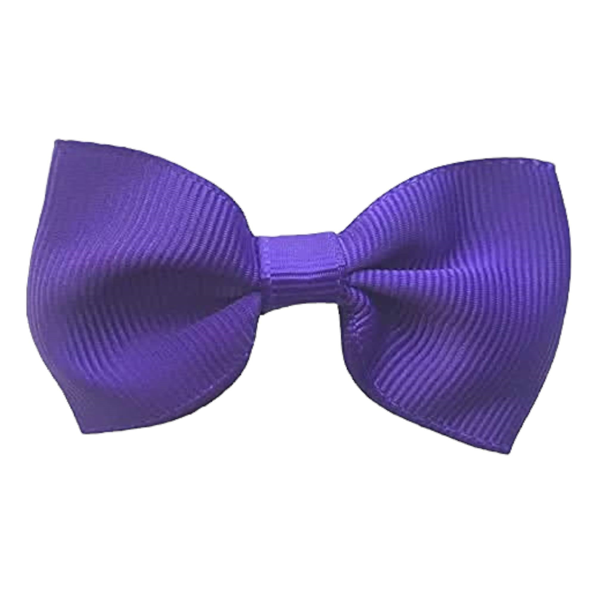Colourful Hair Bows Clips Grips Straight 2.7