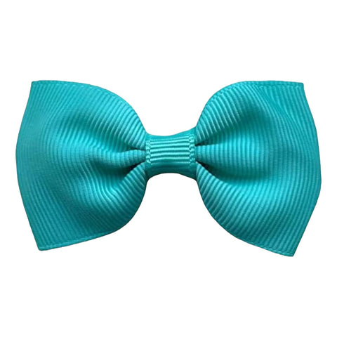 Colourful Hair Bows Clips Grips Straight 2.7" - Singles