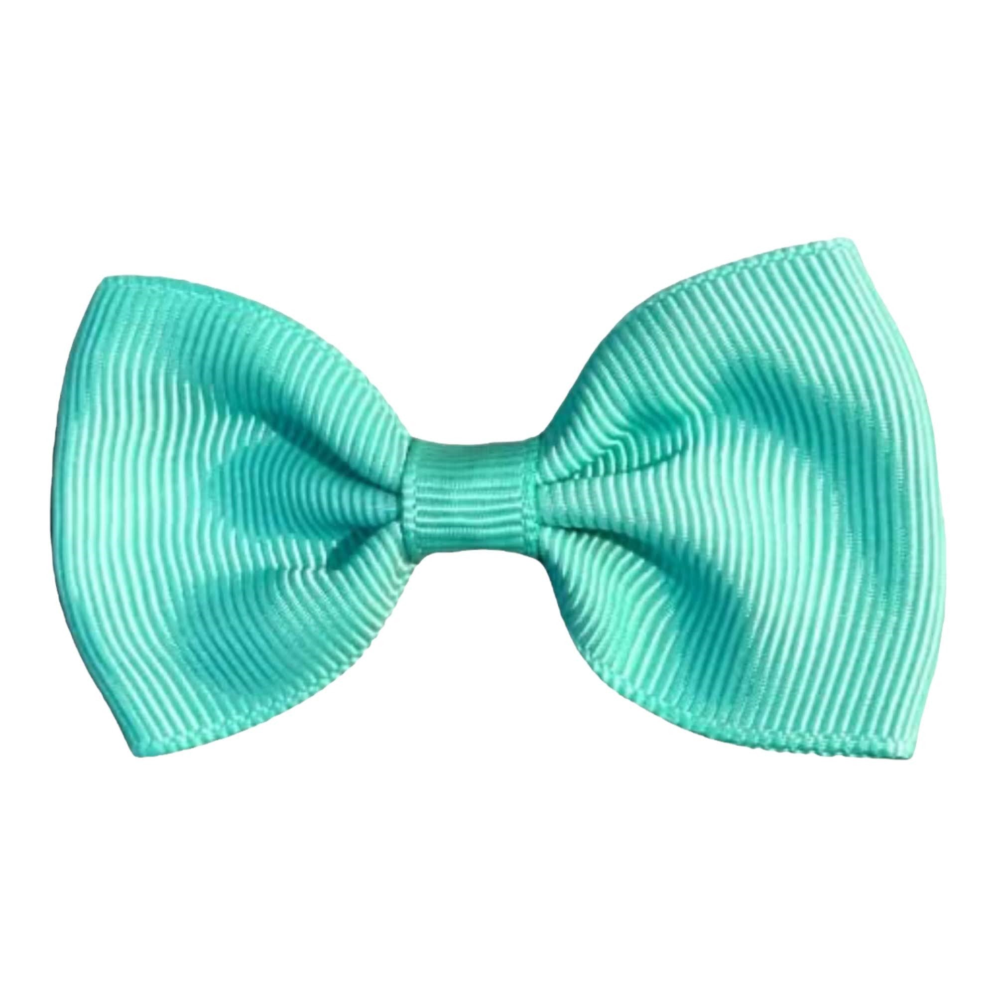 Colourful Hair Bows Clips Grips Straight 2.7