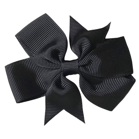 Colourful Hair Bows Clips Slides 3" Pinwheel Handmade School Crocodile Clip - Singles