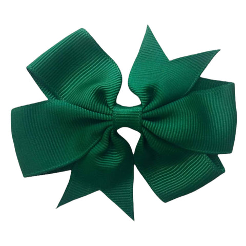 Colourful Hair Bows Clips Slides 3" Pinwheel Handmade School Crocodile Clip - Singles