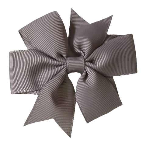 Colourful Hair Bows Clips Slides 3" Pinwheel Handmade School Crocodile Clip - Singles