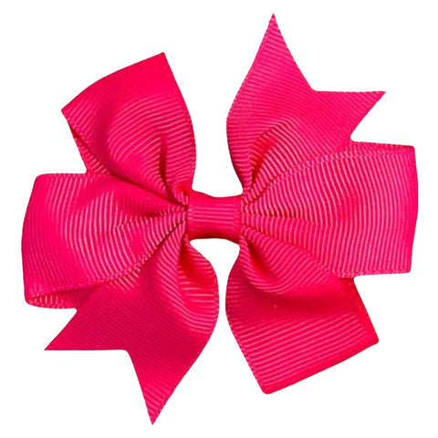 Colourful Hair Bows Clips Slides 3" Pinwheel Handmade School Crocodile Clip - Singles