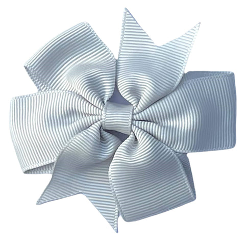 Colourful Hair Bows Clips Slides 3" Pinwheel Handmade School Crocodile Clip - Singles