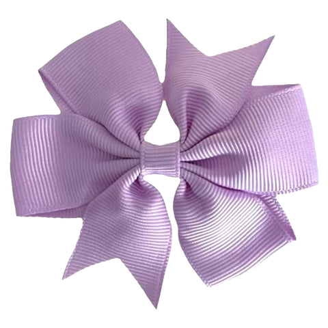 Colourful Hair Bows Clips Slides 3" Pinwheel Handmade School Crocodile Clip - Singles