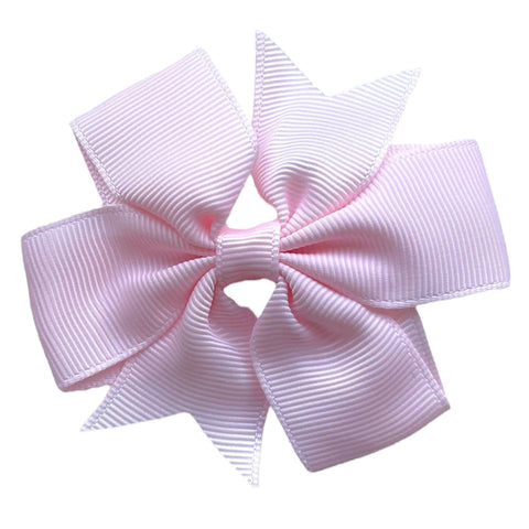 Colourful Hair Bows Clips Slides 3" Pinwheel Handmade School Crocodile Clip - Singles