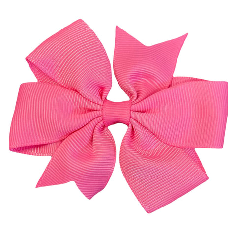 Colourful Hair Bows Clips Slides 3" Pinwheel Handmade School Crocodile Clip - Singles