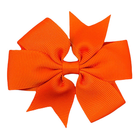 Colourful Hair Bows Clips Slides 3" Pinwheel Handmade School Crocodile Clip - Singles