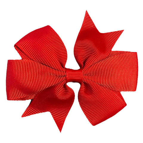 Colourful Hair Bows Clips Slides 3" Pinwheel Handmade School Crocodile Clip - Singles