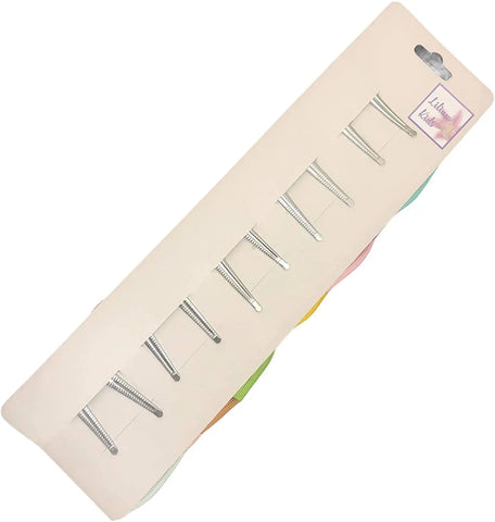 Hair Bow Knots 3" Inch Clips Slides Gold/Yellow