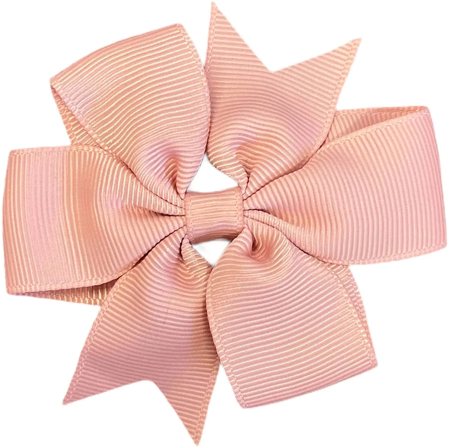 Hair Bows Clips Slides 3" inch Pinwheel Bubble Gum - Lilium Kids