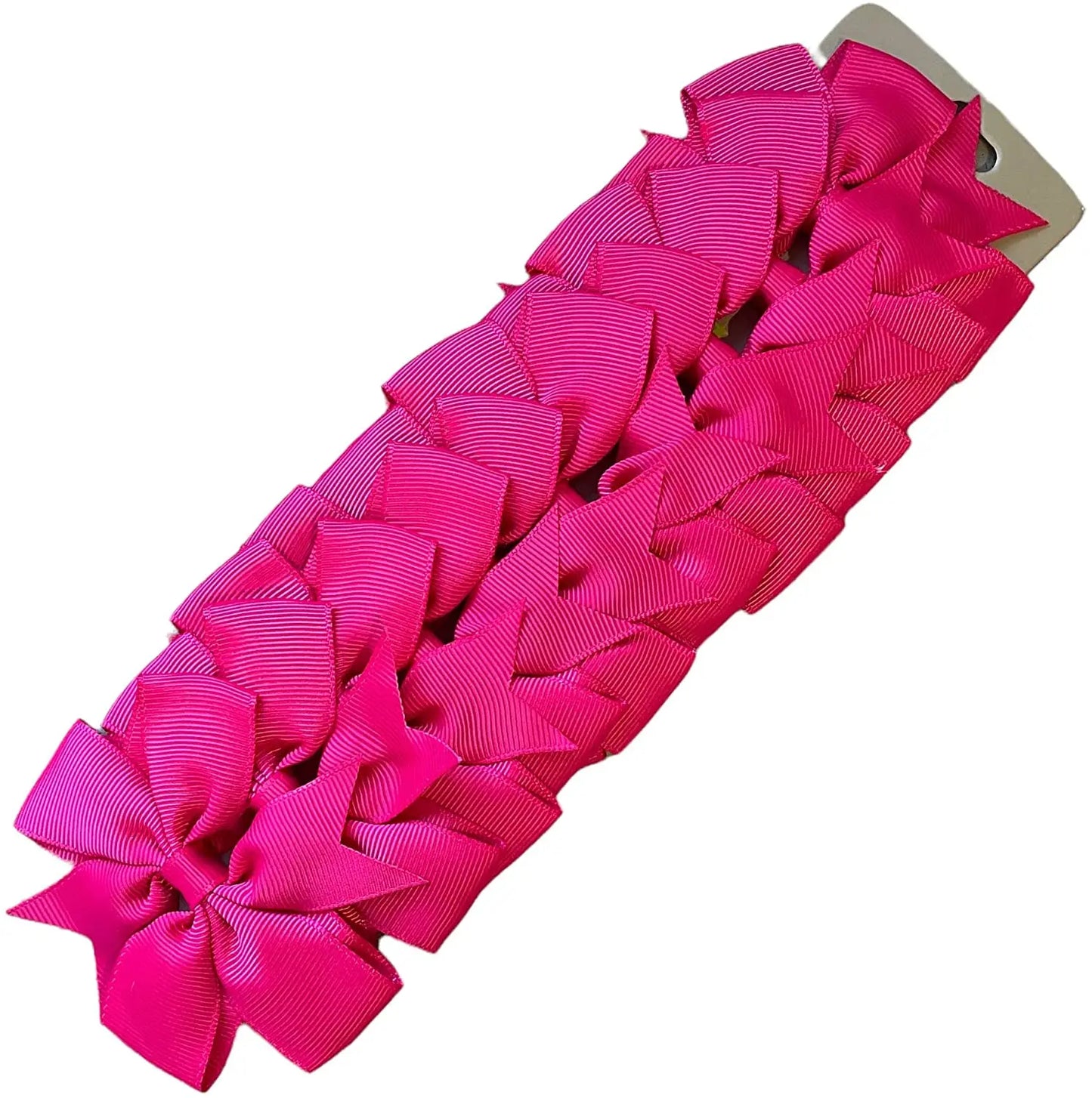 Hair Bows Clips Slides 3" inch Pinwheel Magenta - Lilium Kids