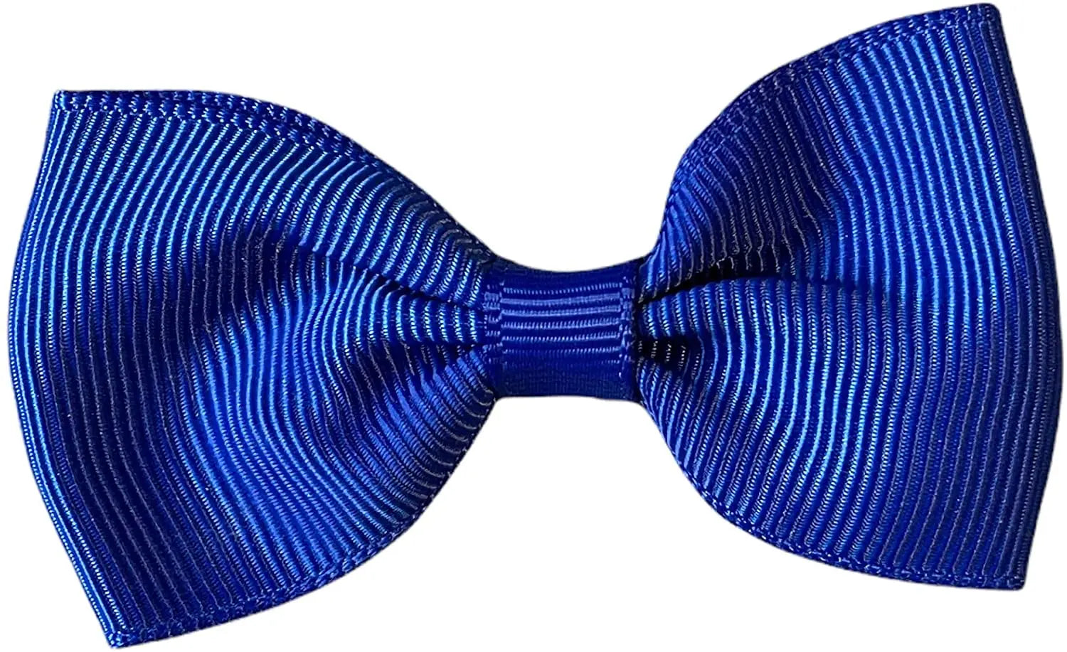 Hair Bows Clips Slides Grips 2.7" inch Vibrant Dark Blue - Lilium Kids