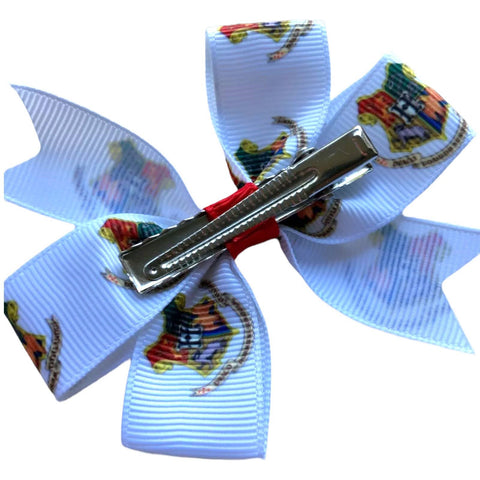 Harry Potter Hair Bows - Hogwarts, Gryffindor, Slytherin, Ravenclaw, Hufflepuff