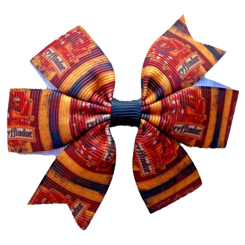 Harry Potter Hair Bows - Hogwarts, Gryffindor, Slytherin, Ravenclaw, Hufflepuff