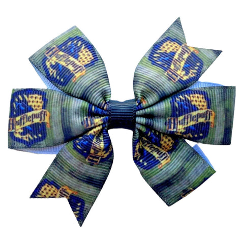 Harry Potter Hair Bows - Hogwarts, Gryffindor, Slytherin, Ravenclaw, Hufflepuff
