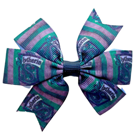 Harry Potter Hair Bows - Hogwarts, Gryffindor, Slytherin, Ravenclaw, Hufflepuff