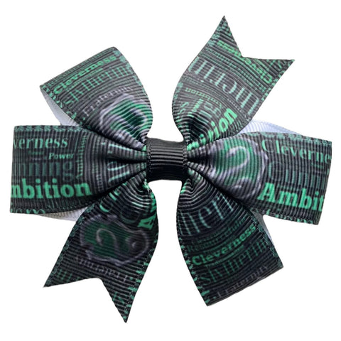 Harry Potter Hair Bows - Hogwarts, Gryffindor, Slytherin, Ravenclaw, Hufflepuff