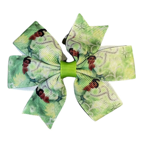 Princess Disney Hair Bows Clips Slides 3" Bows Belle Aurora Cinderella Tiana