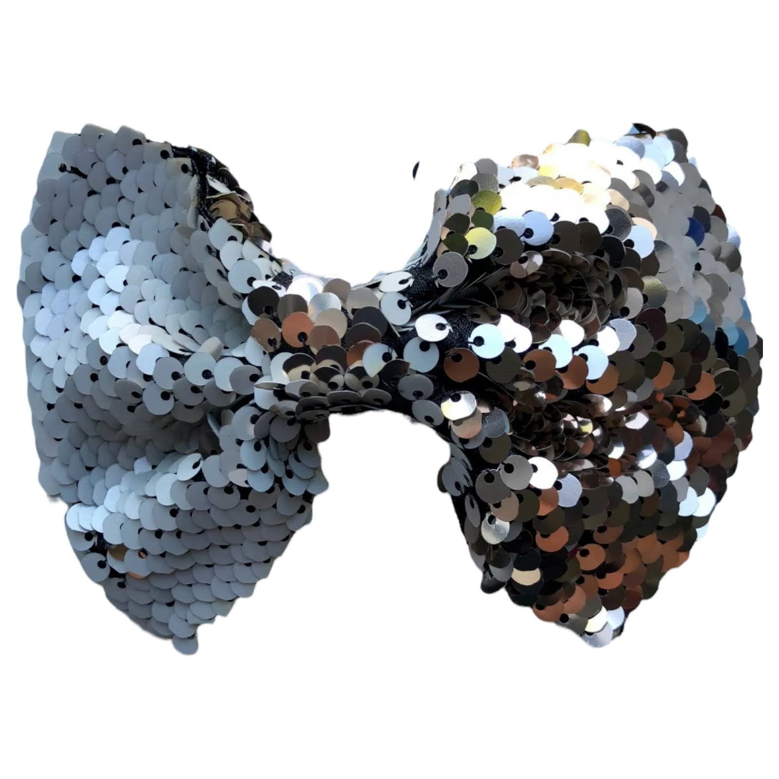 Reversible Sequin (Mermaid) Hair Bows Big 5