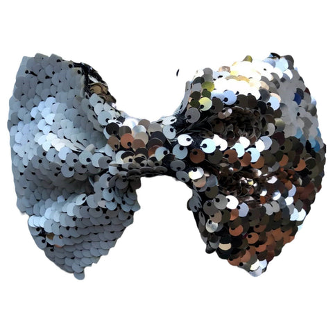 Reversible Sequin (Mermaid) Hair Bows Big 5" Inch