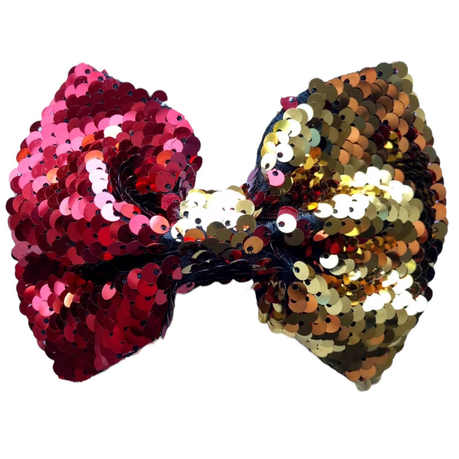 Reversible Sequin (Mermaid) Hair Bows Big 5