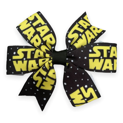 Superhero Hair Bows Clips Batman Spiderman Wonder Woman Avengers Star Wars