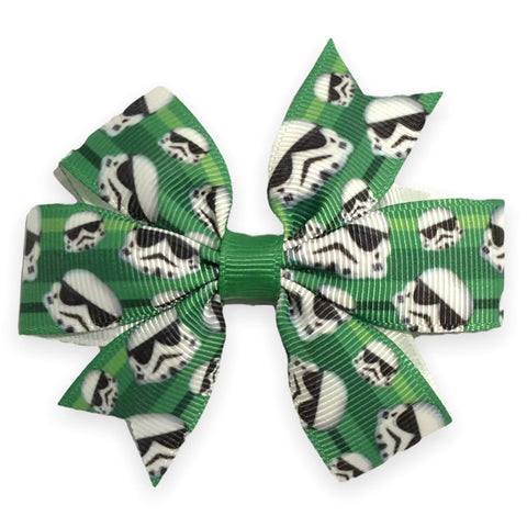 Superhero Hair Bows Clips Batman Spiderman Wonder Woman Avengers Star Wars