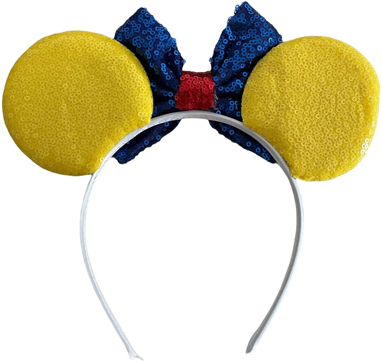 Toy Story Inspired Minnie Mouse Alice Headband With Big 5" Bow - Lilium Kids